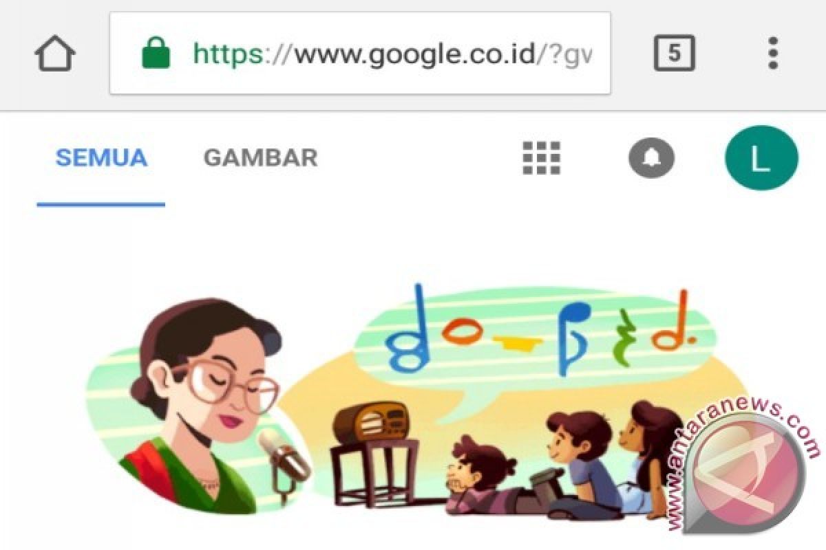 Google rayakan kelahiran Ibu Soed