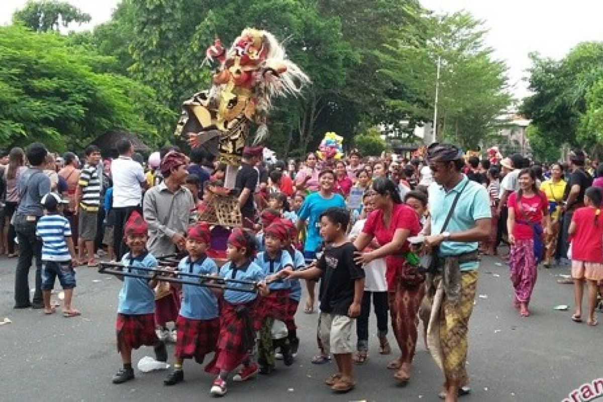 Pemkab Jembrana Gelar Parade Ogoh-Ogoh Mini