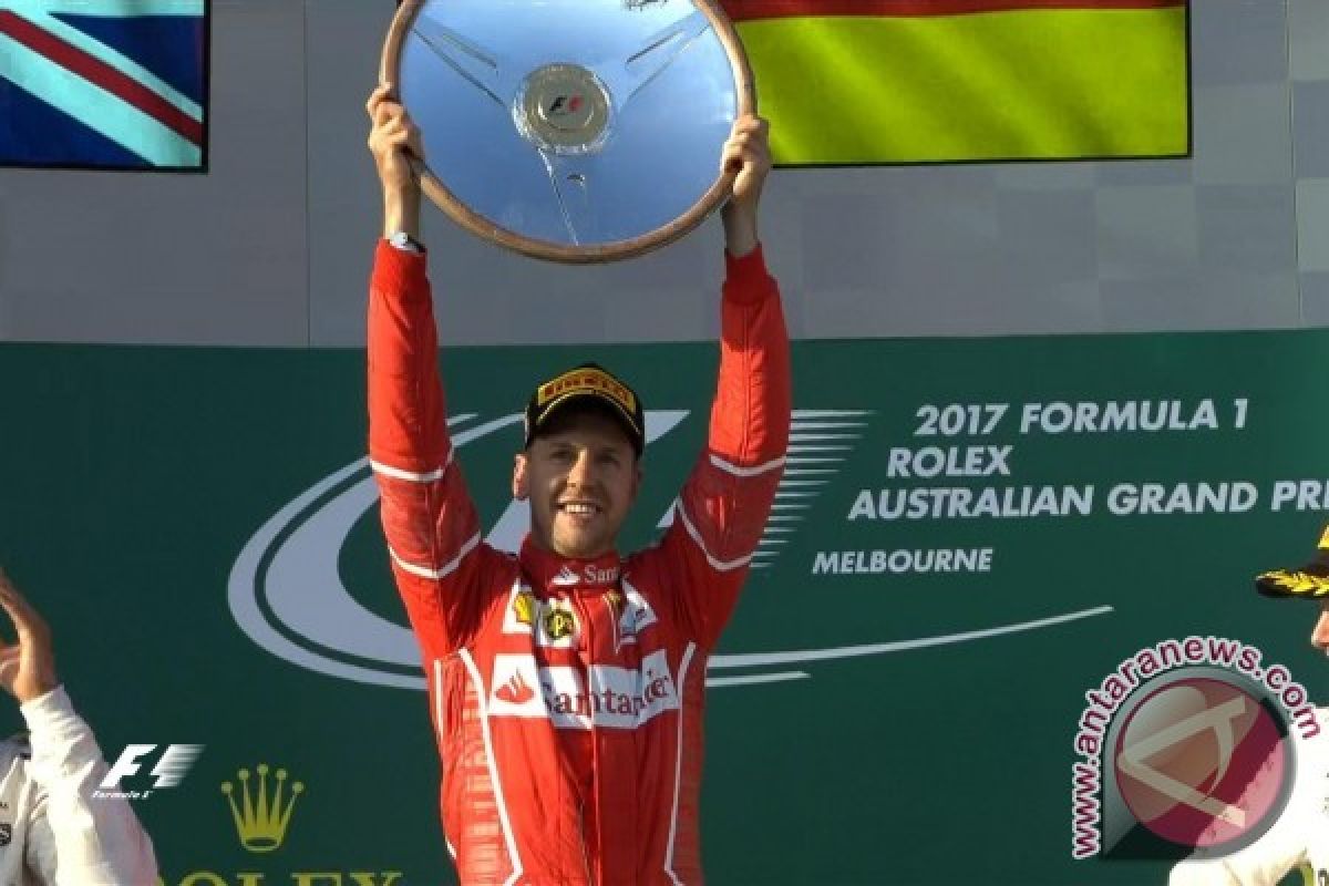 Menang di Melbourne, Ferrari Serasa di Bulan