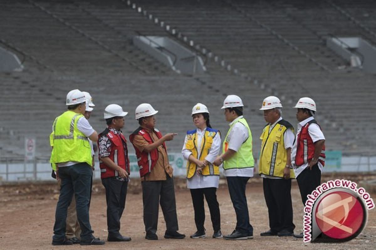 Wakil Presiden Tinjau Renovasi Gelora Bung Karno