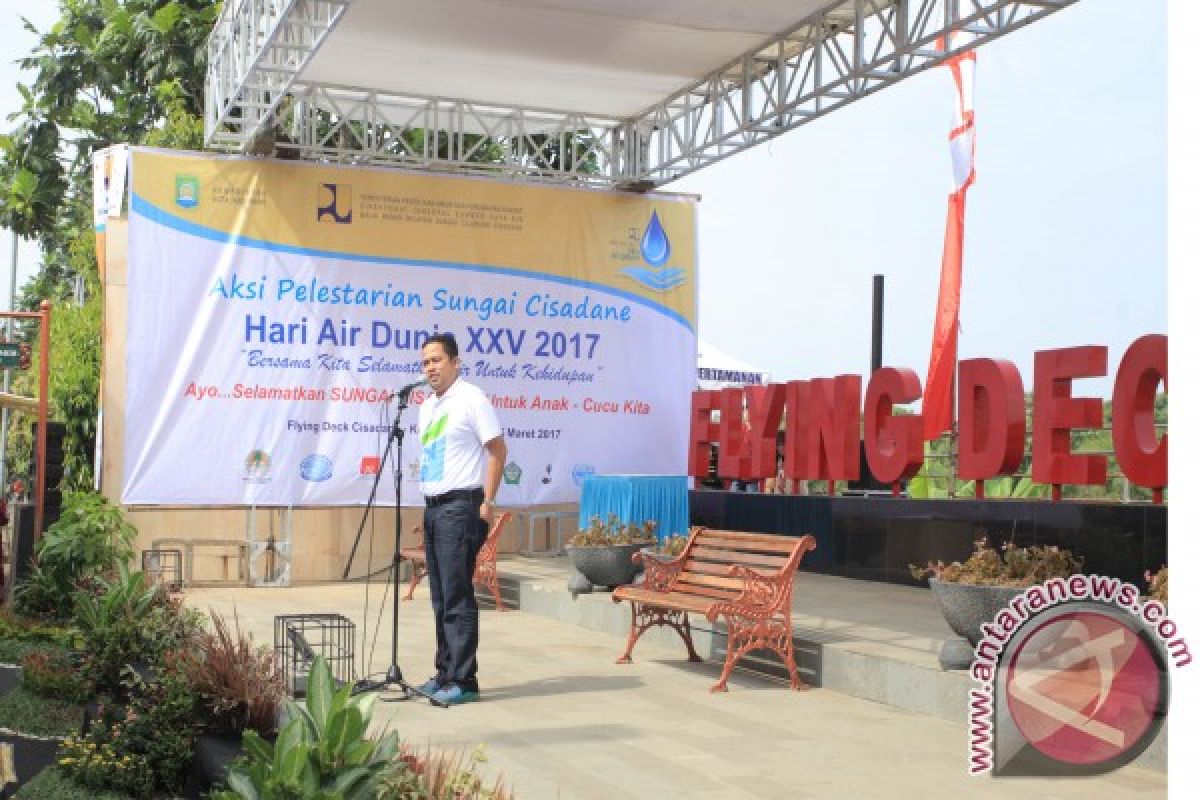 Flying Deck Cisadane Jadi Lokasi Peringatan Hari Air Dunia ke - 25