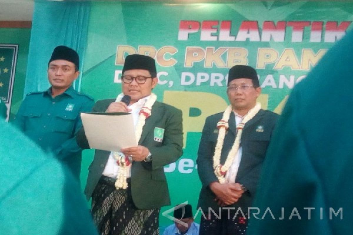 Muhaimin Iskandar Lantik 1.150 Pengurus PKB Pamekasan