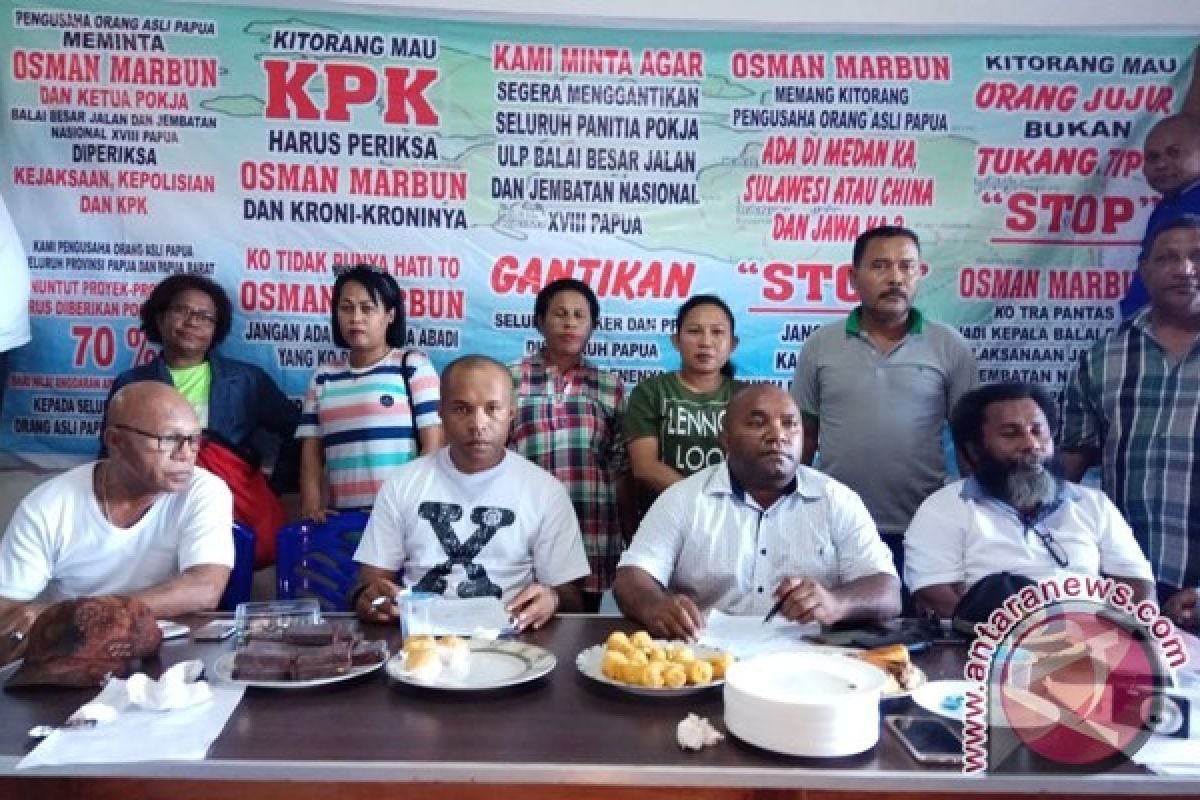Ratusan pengusaha asli Papua akan demo di BBPJN 