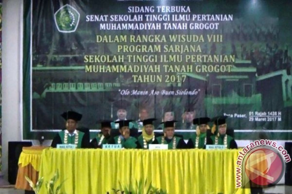 Stiper Muhammadiyah Paser Wisuda 60 Sarjana