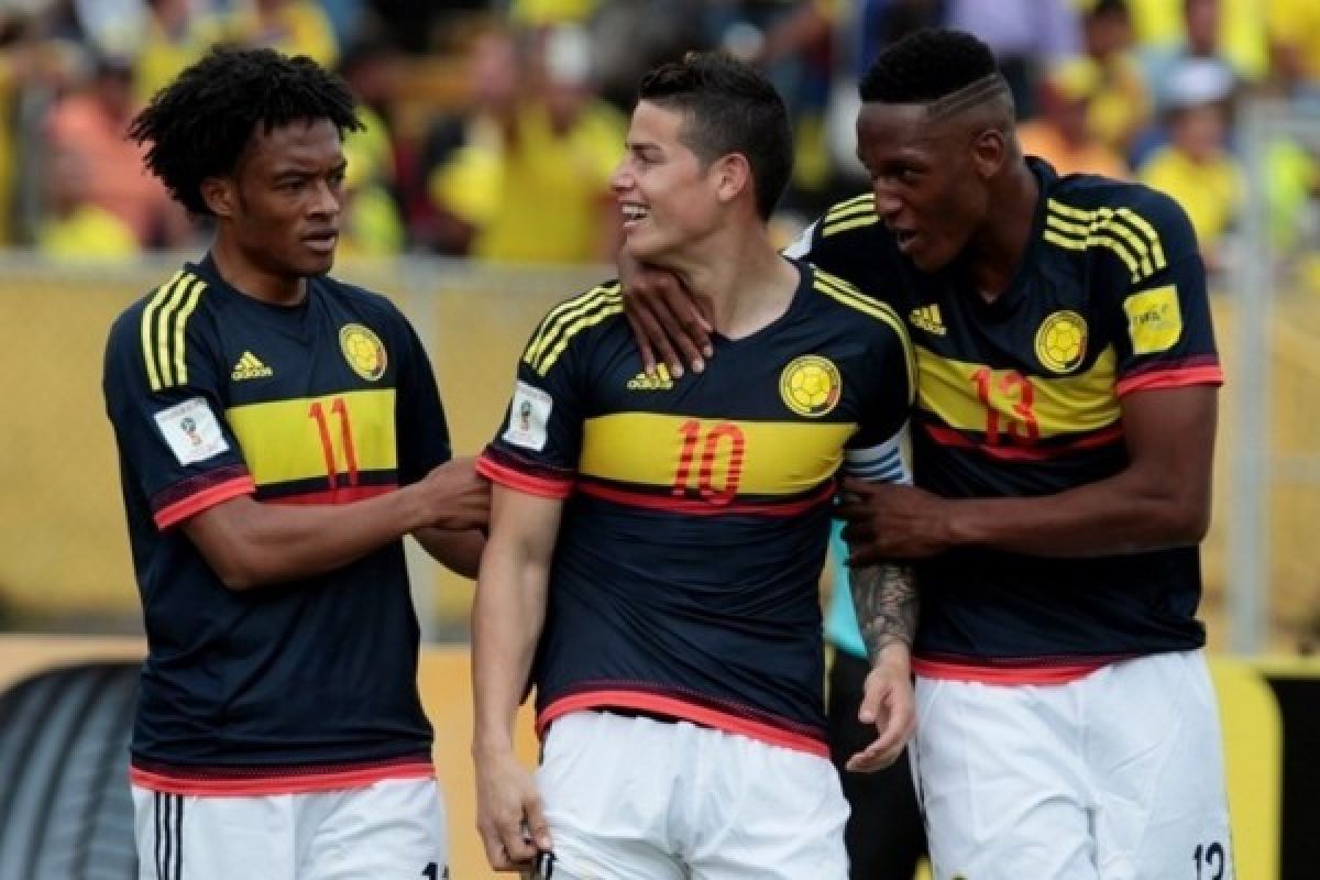 Kualifikasi Piala Dunia 2018, Kolombia Tundukkan Ekuador 2-0