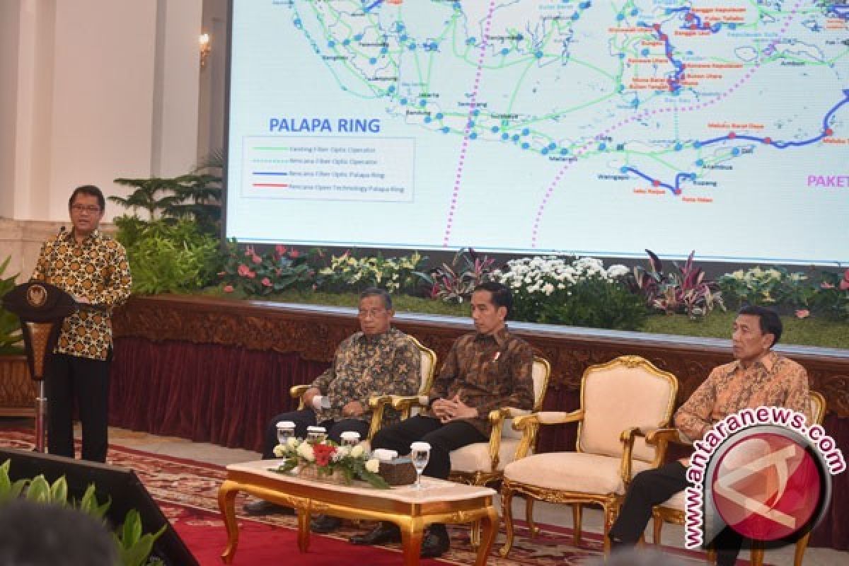 Rudiantara: pembiayaan Palapa Ping paket timur terpenuhi