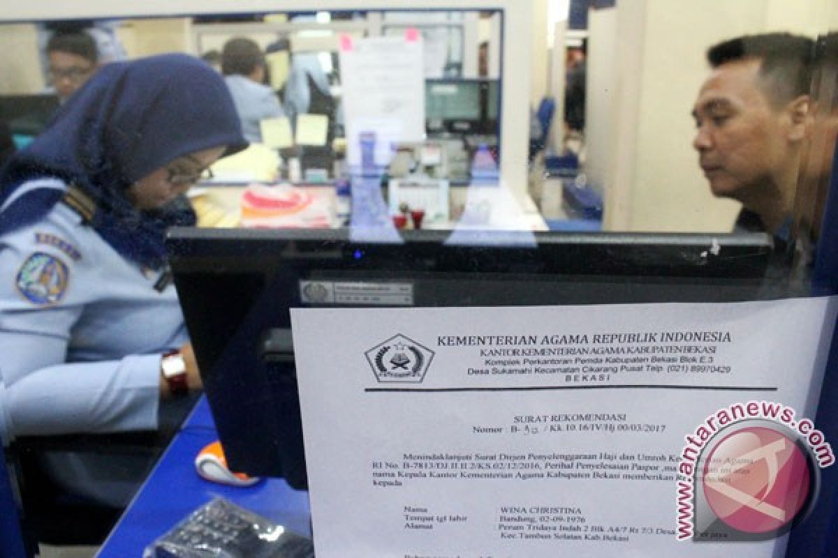 Imigrasi Palu perketat pemohon penerbitan paspor umroh