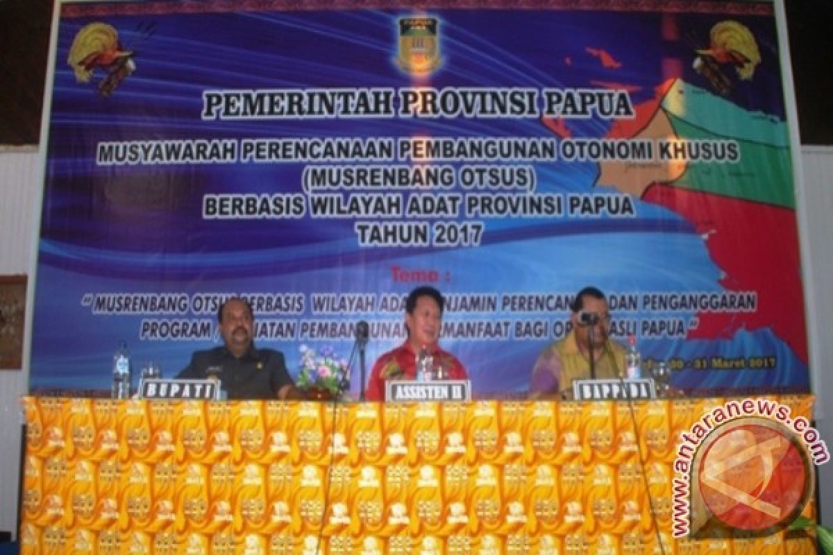 Bappeda Papua gelar Musrenbang Otsus di lima wilayah adat 