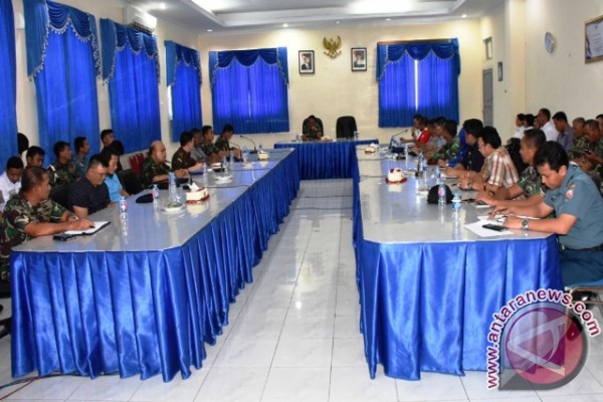 Lantamal IX Gelar Rapat Pemusnahan Kapal Sitaan