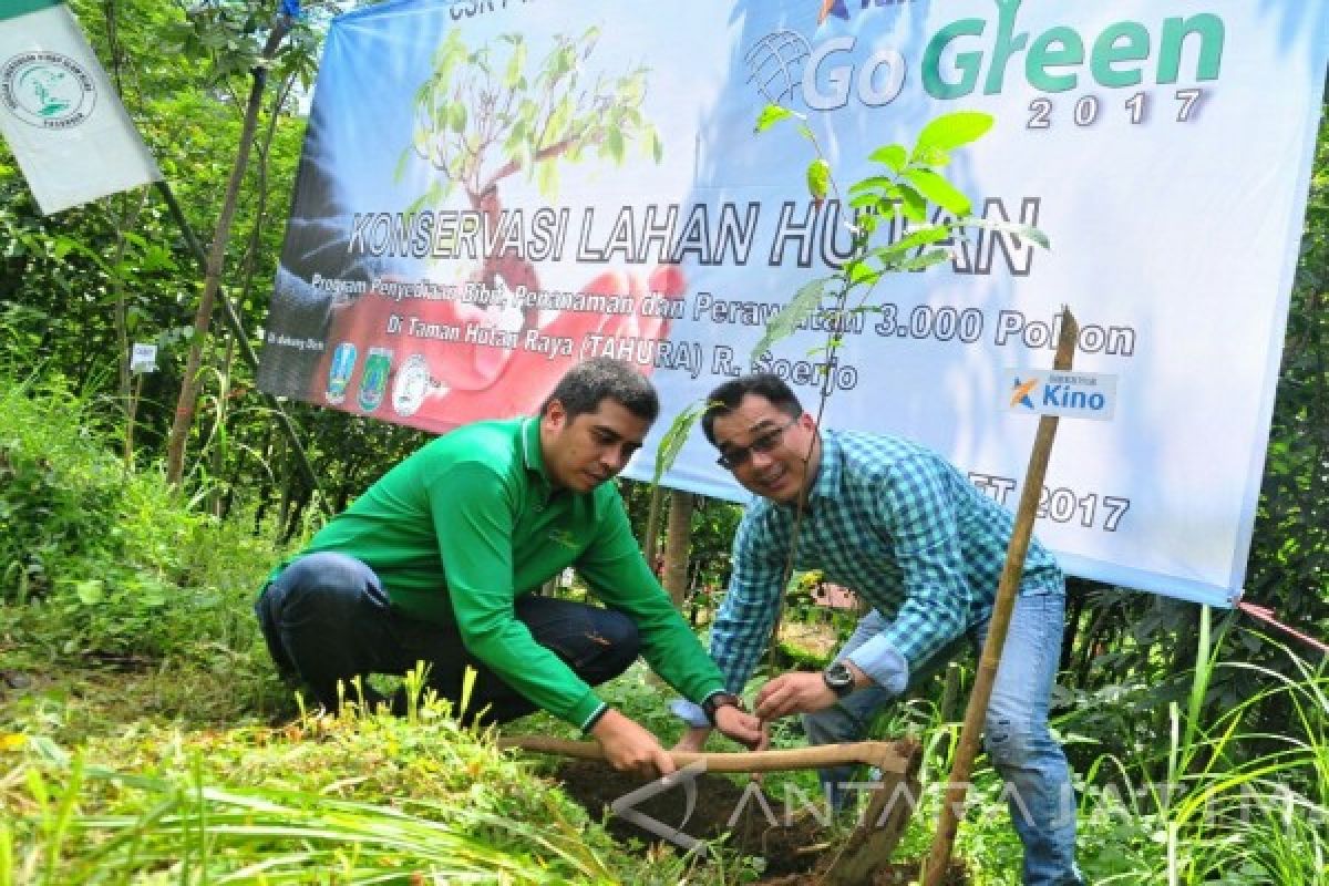 Kino Indonesia Tanam Tiga Ribu Pohon di Taman Hutan Raya R-Soerjo