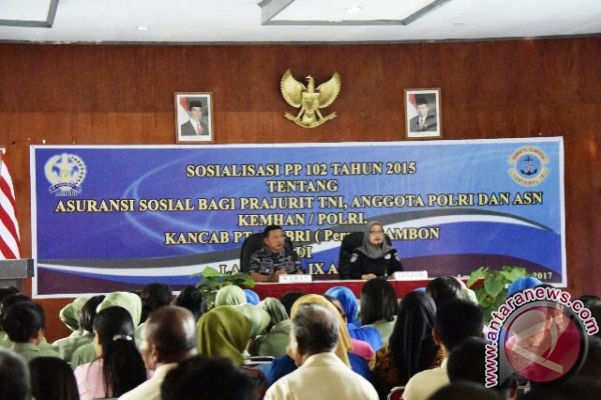 Danlantamal IX Ambon Apresiasi Sosialisasi Asabri