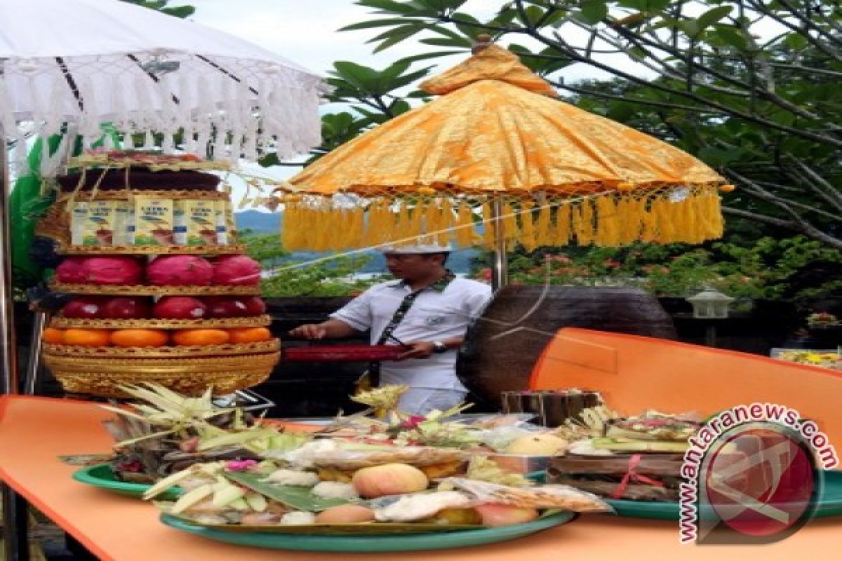 Umat Hindu di Ambon Ikut Tawur Agung Kesanga