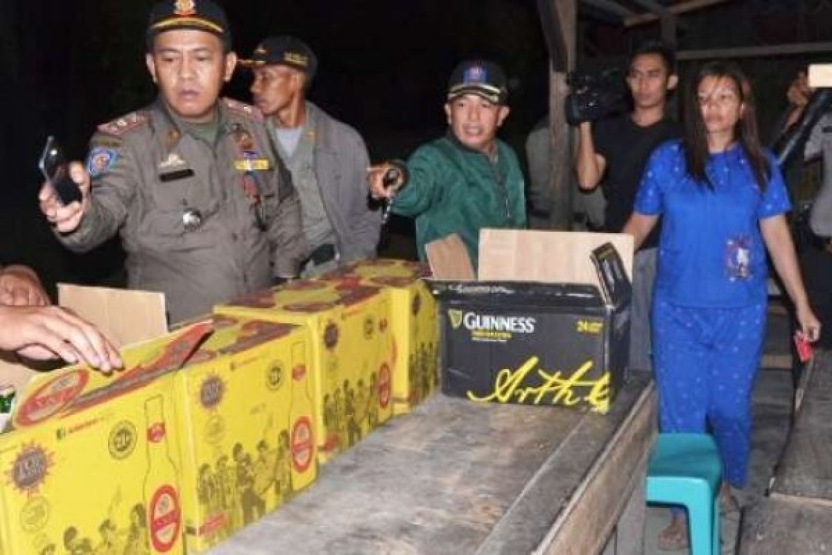 21 Pekerja Kafe Remang-Remang Tertagkap Razia Satpol PP Kampar