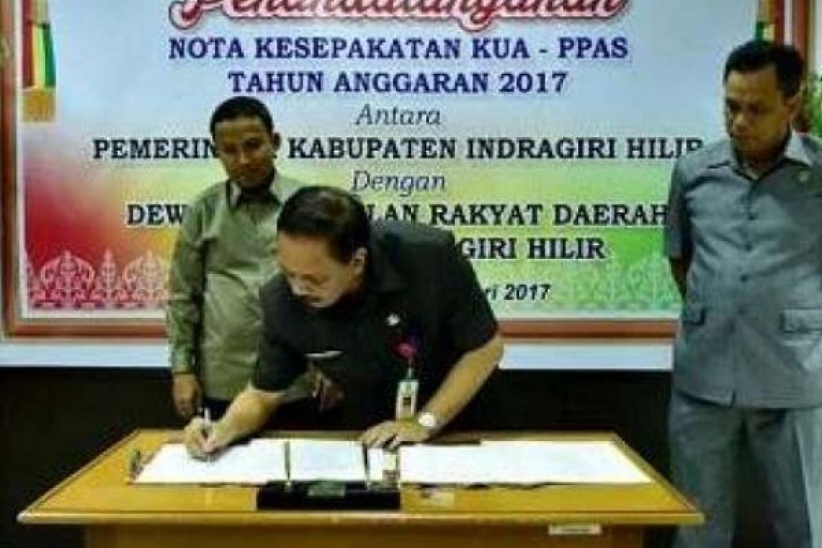 Akhirnya APBD Inhil Disahkan Senilai Rp2,1 Triliun