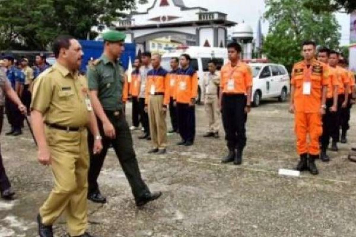 Pimpin Apel Penanggulangan Karlahut, Sekda Inhil Apresiai Kinerja Satgas Gabungan