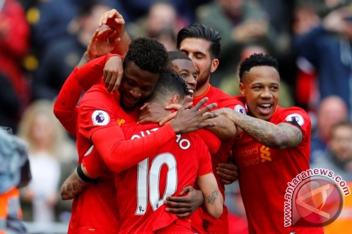 Gol Origi Bawa Liverpool Menang atas Everton