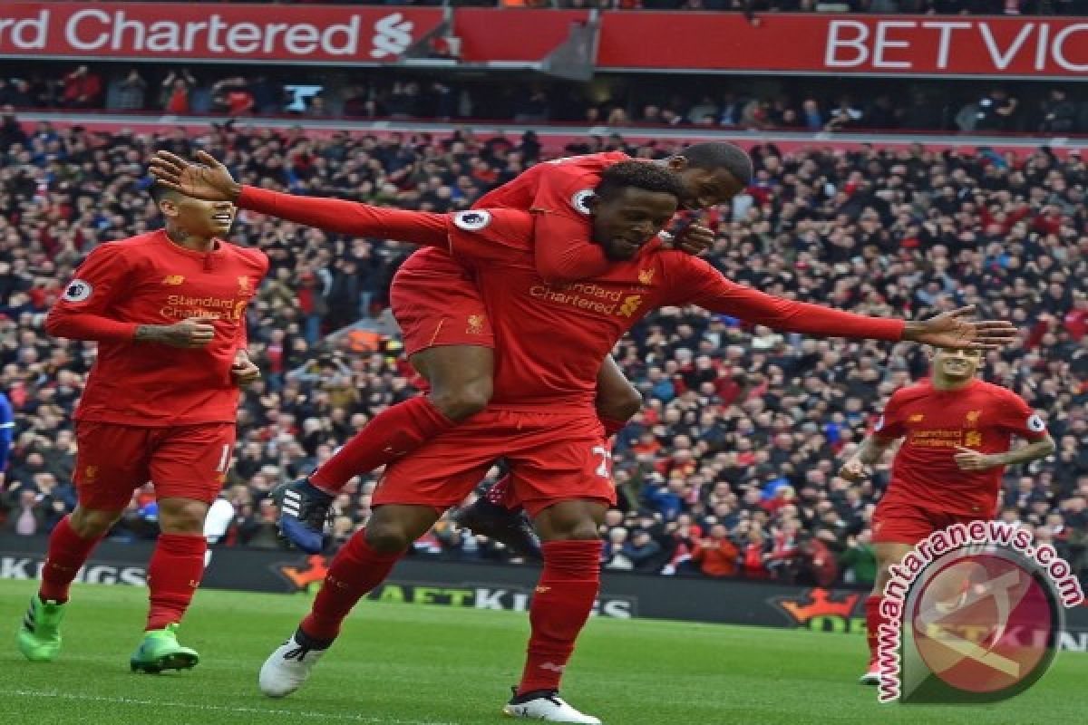 Liverpool  Menang 3-1  kontra Everton