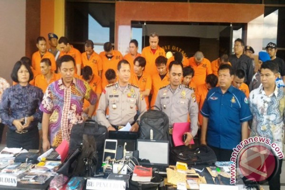 Tindak Kejahatan di Samarinda Didominasi Kasus Pencurian