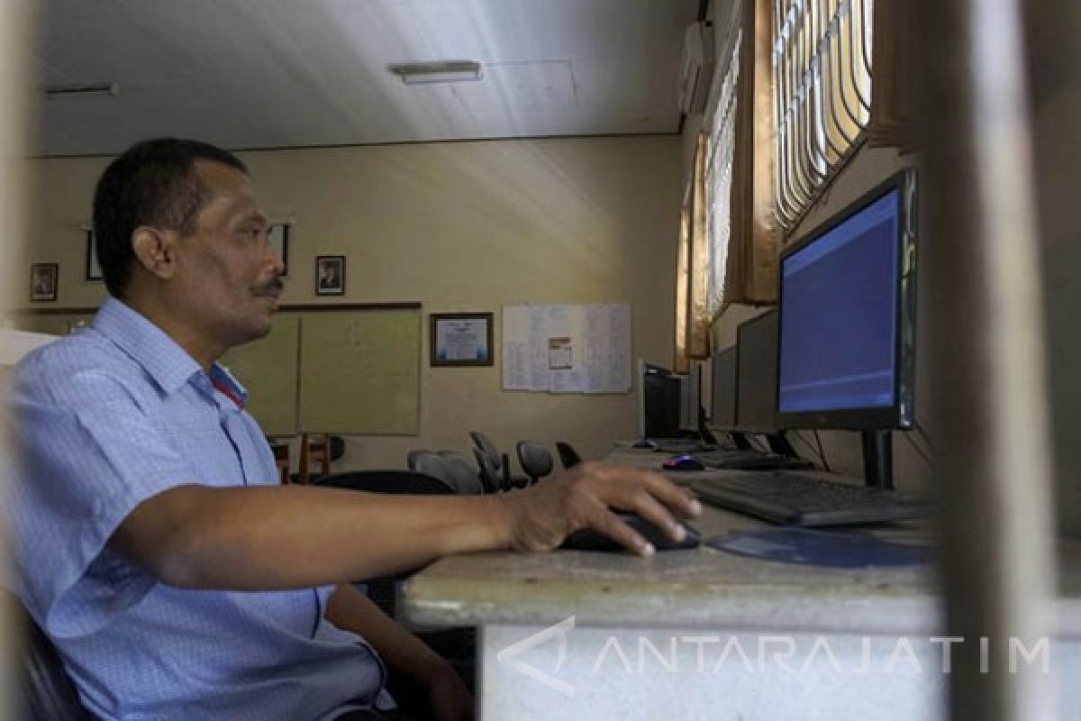 Pelaksanaan UNBK SMA di Tulungagung sempat terkendala koneksi internet