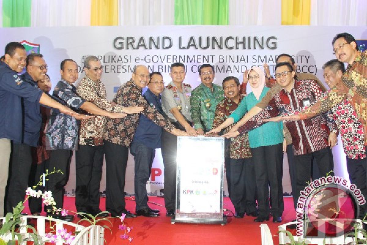 Binjai Resmi Menjadi Smart City di Sumut