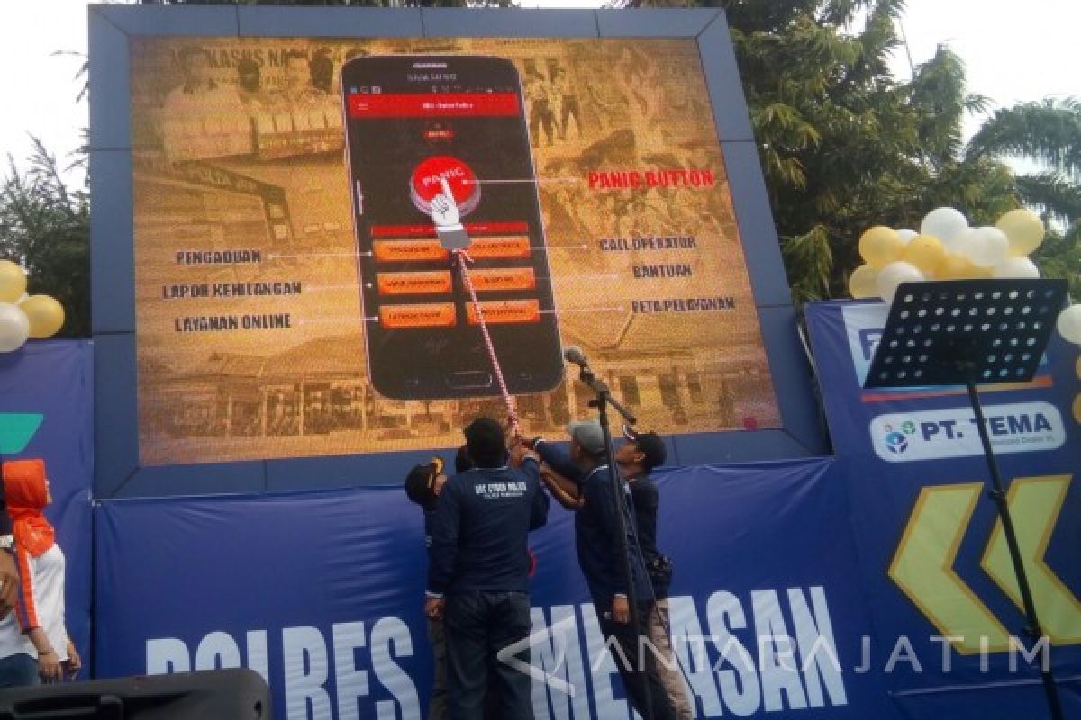 Polres Pamekasan Luncurkan Program URC Berbasis Android