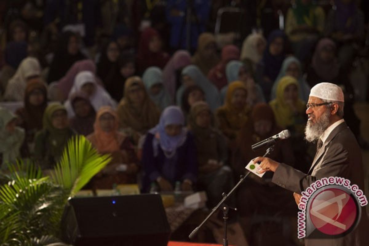 Zakir Naik: umat Islam diharapkan jadi agen baik