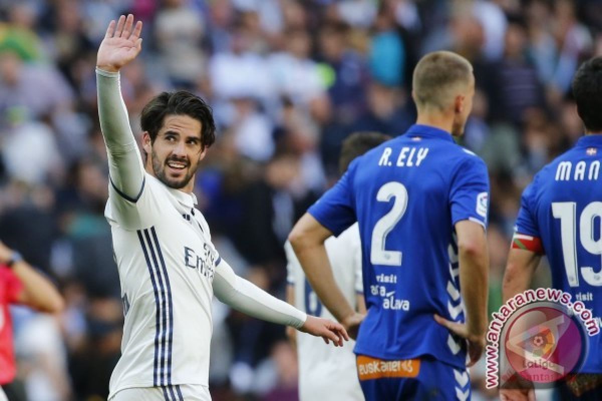 Isco pimpin Real raih kemenangan dari Malaga