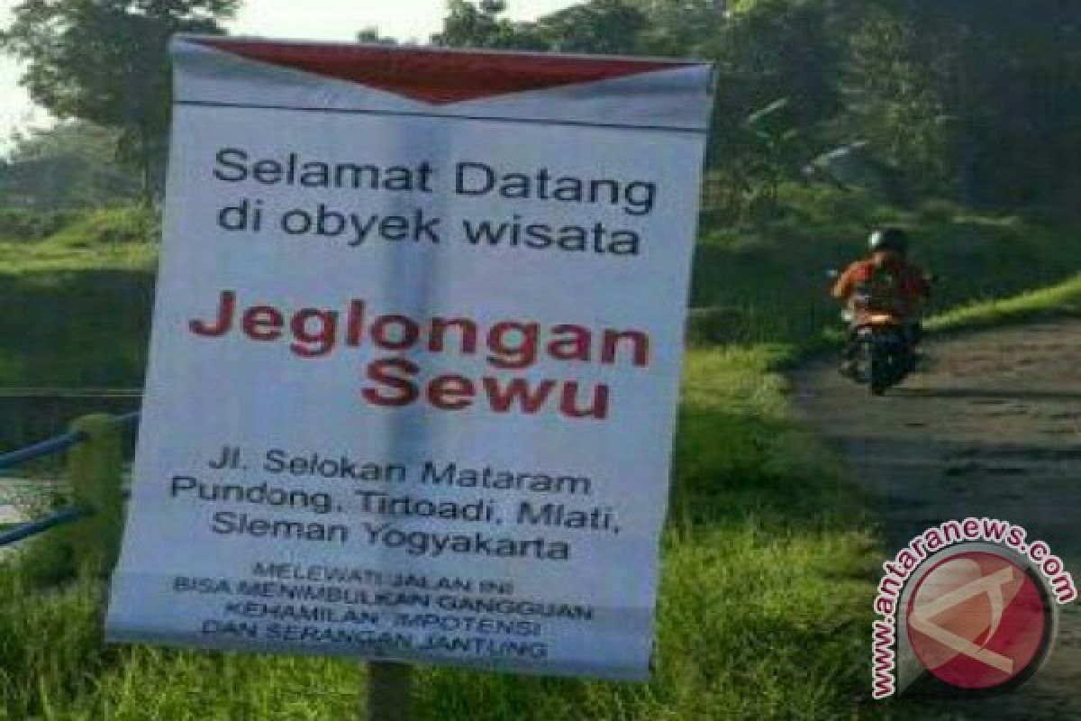 DPUP Sleman perbaiki "Wisata Jeglongan Sewu" 