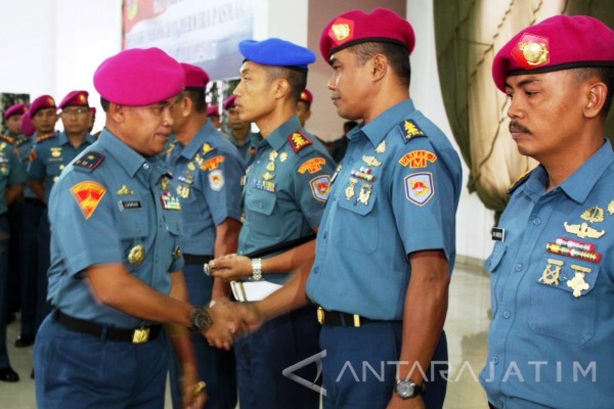 Danpasmar-1 Amanatkan Anggota Laksanakan Tugas Sebaik Mungkin