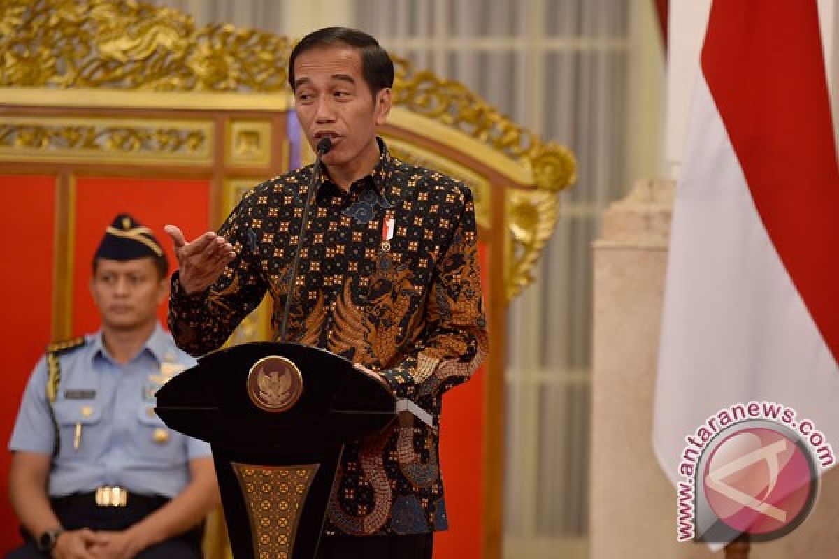 Presiden Jokowi tekankan penghematan anggaran 2017/2018