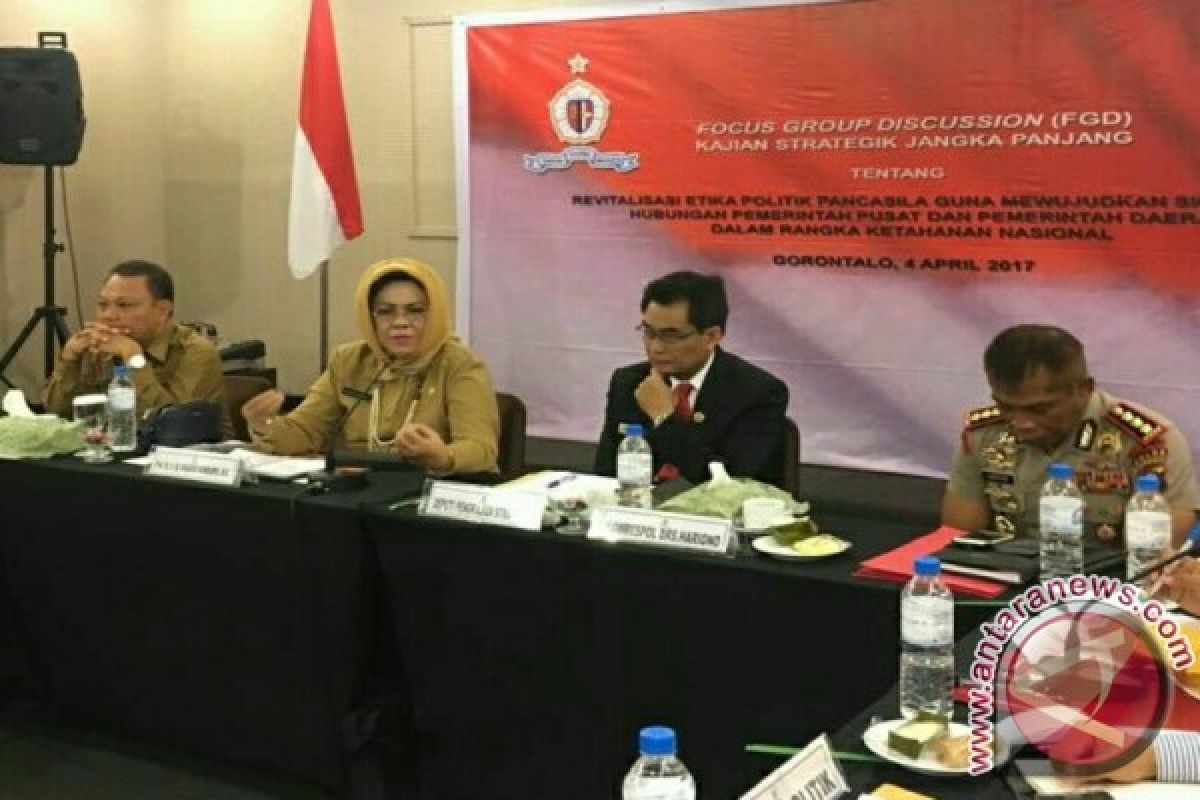 Lemhanas: Indeks Ketahanan Gorontalo Di Atas Nasional 