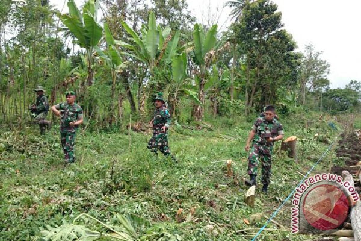 TNI Buka Jalan Baru Di Kepahiang