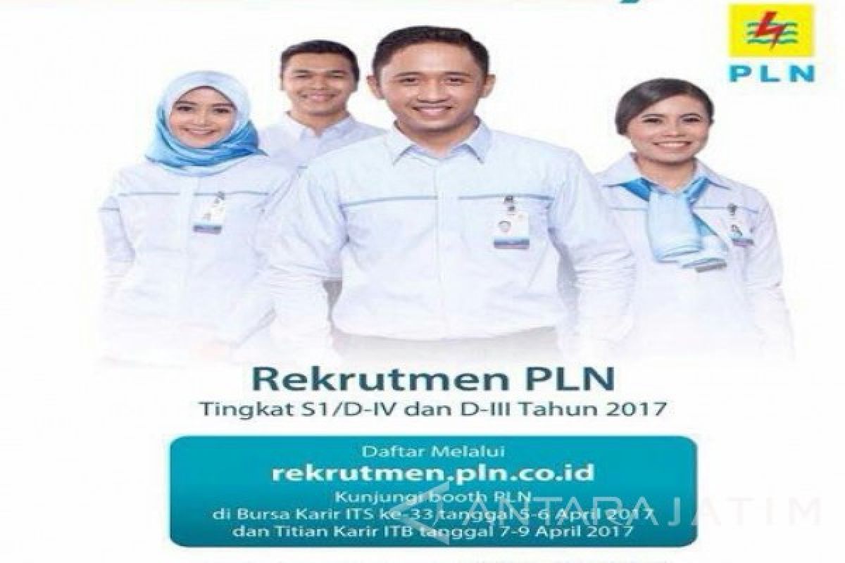 Butuh 3.400 karyawan, PLN buka rekrutmen di 7 kota