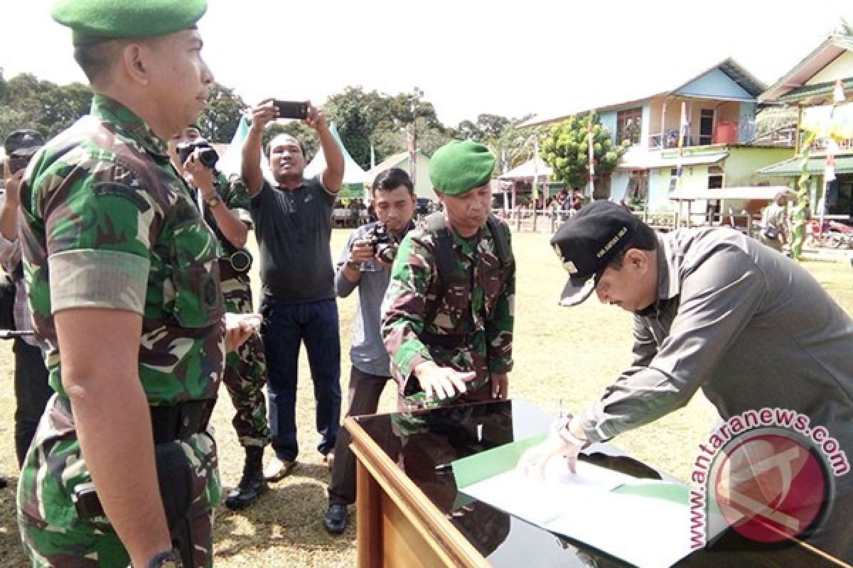 Bupati Kapuas Hulu Buka TMMD ke-98 