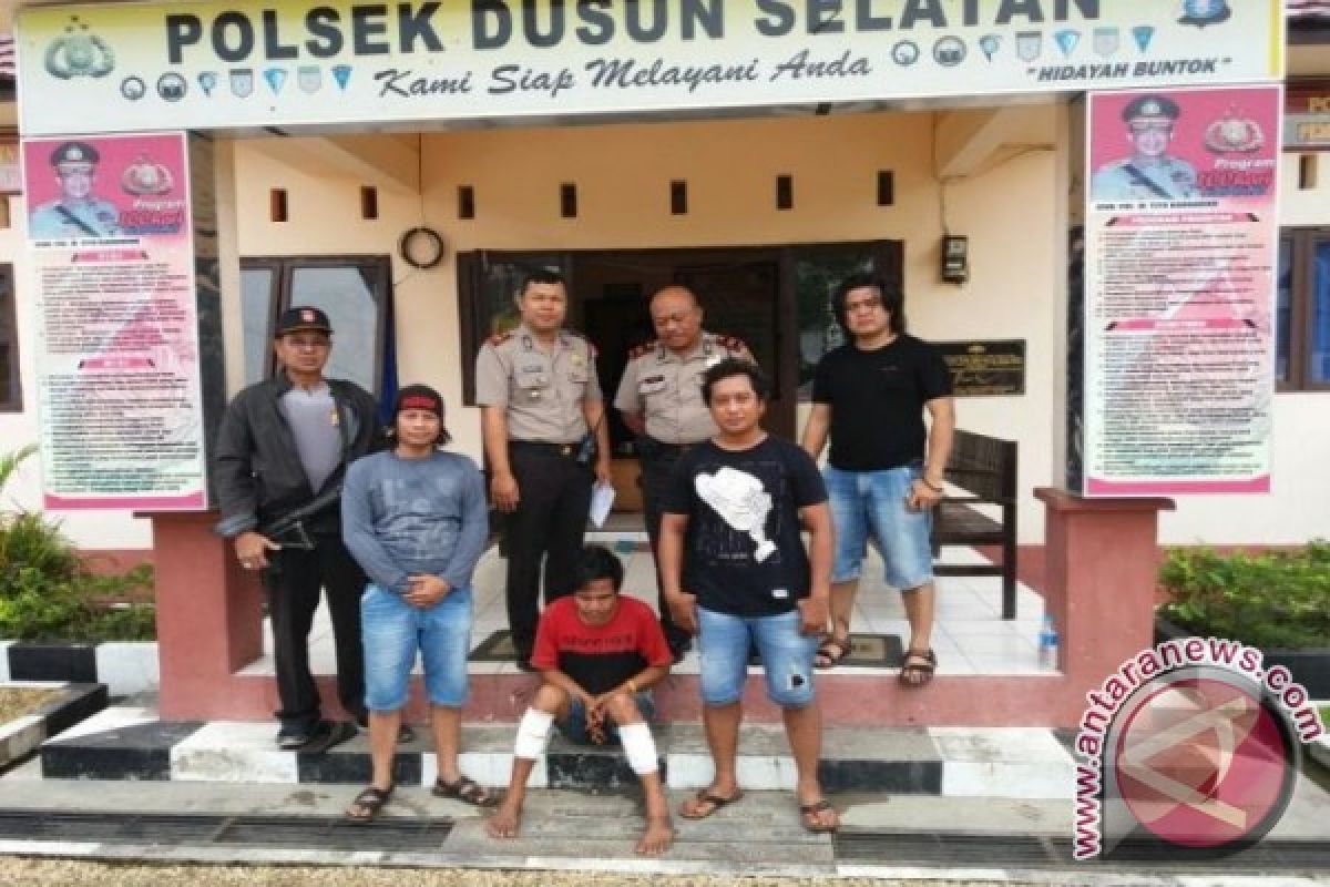 Polisi Barito Selatan Berhasil Tembak "Gembong" Curanmor