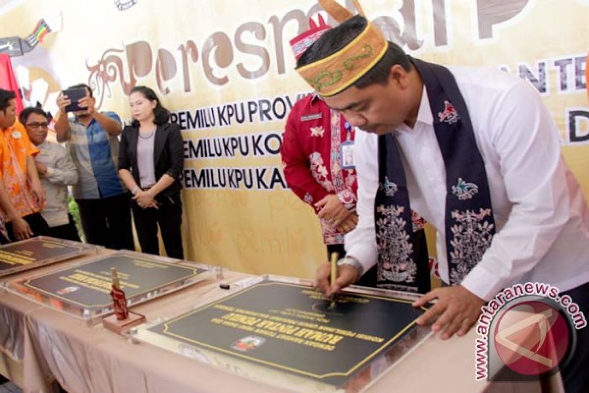 Kalteng Resmi Miliki 3 Rumah Pintar Pemilu 