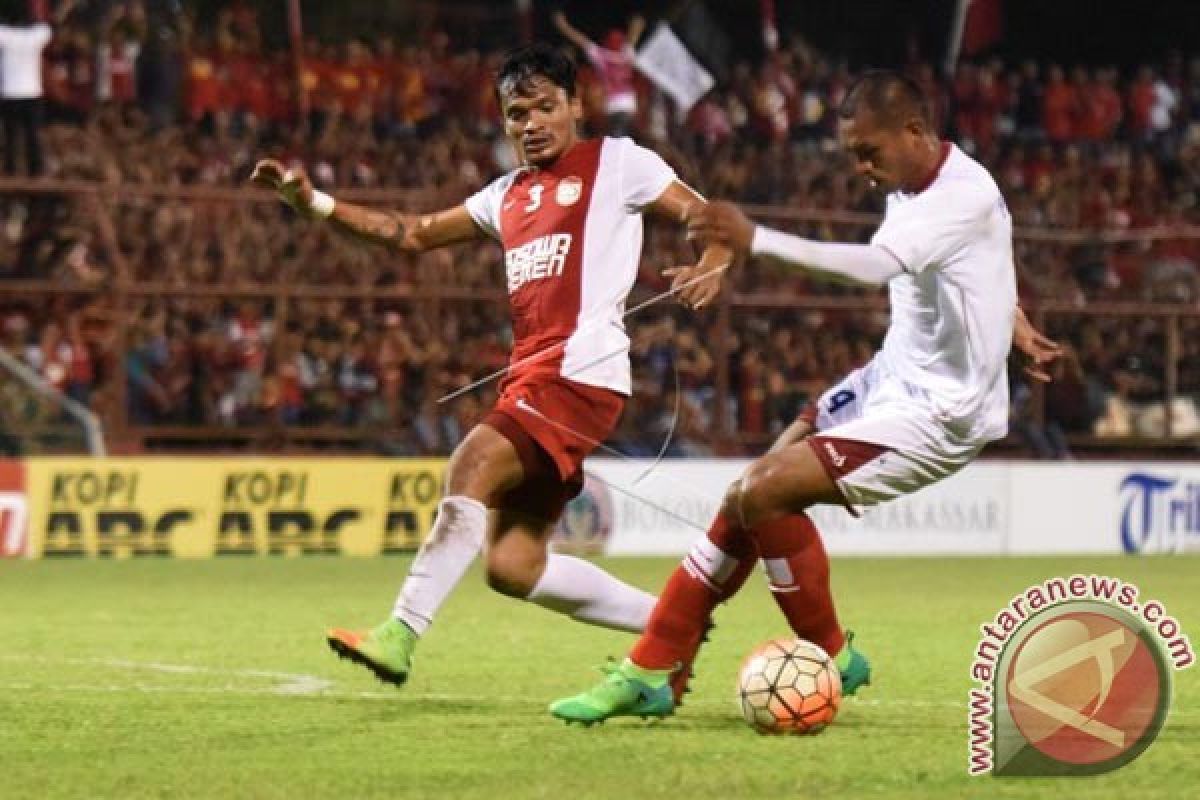 Laga PSM Makassar-Persipura Berakhir Imbang 2-2 