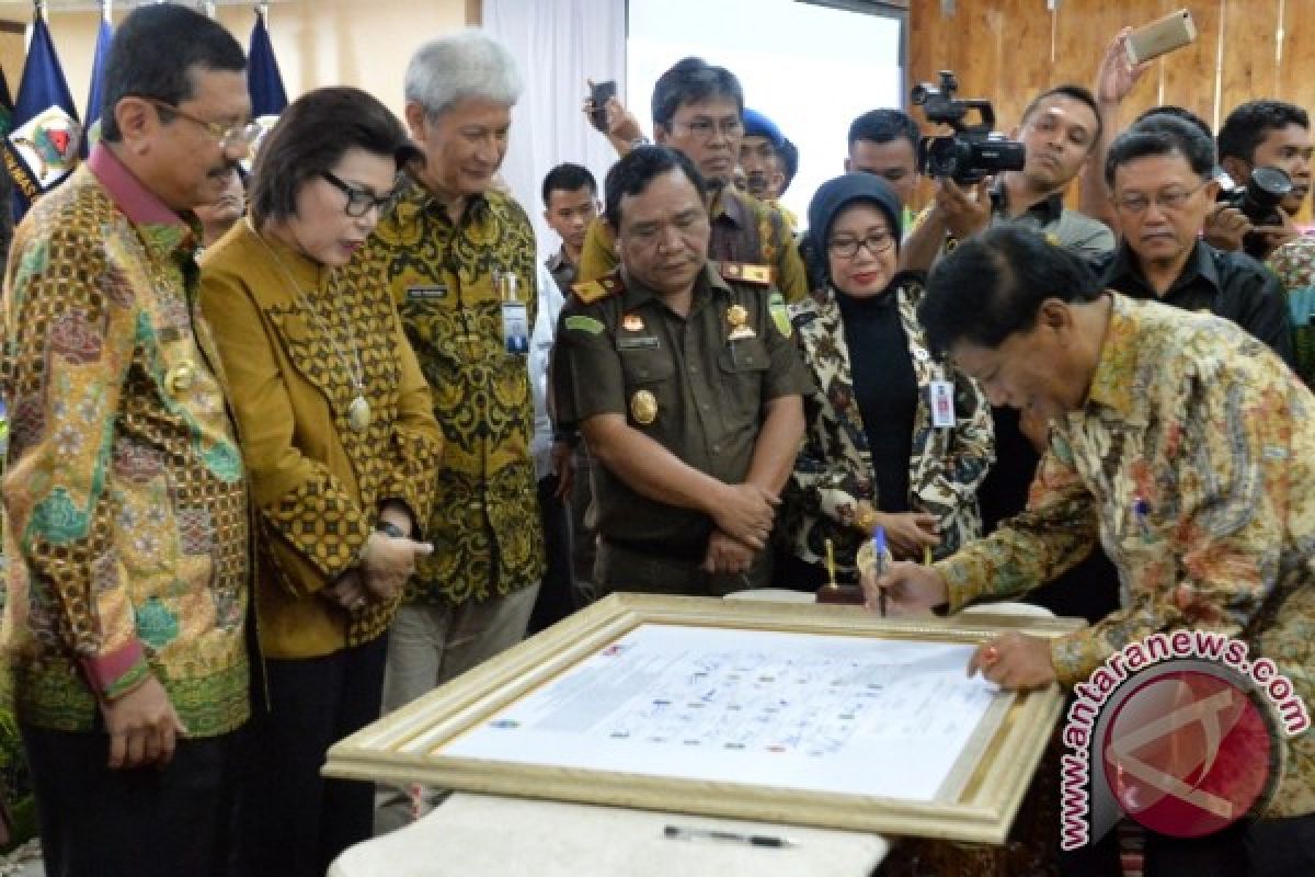 KPK-Pemprov Sumut Berkomitmen Tekan Korupsi