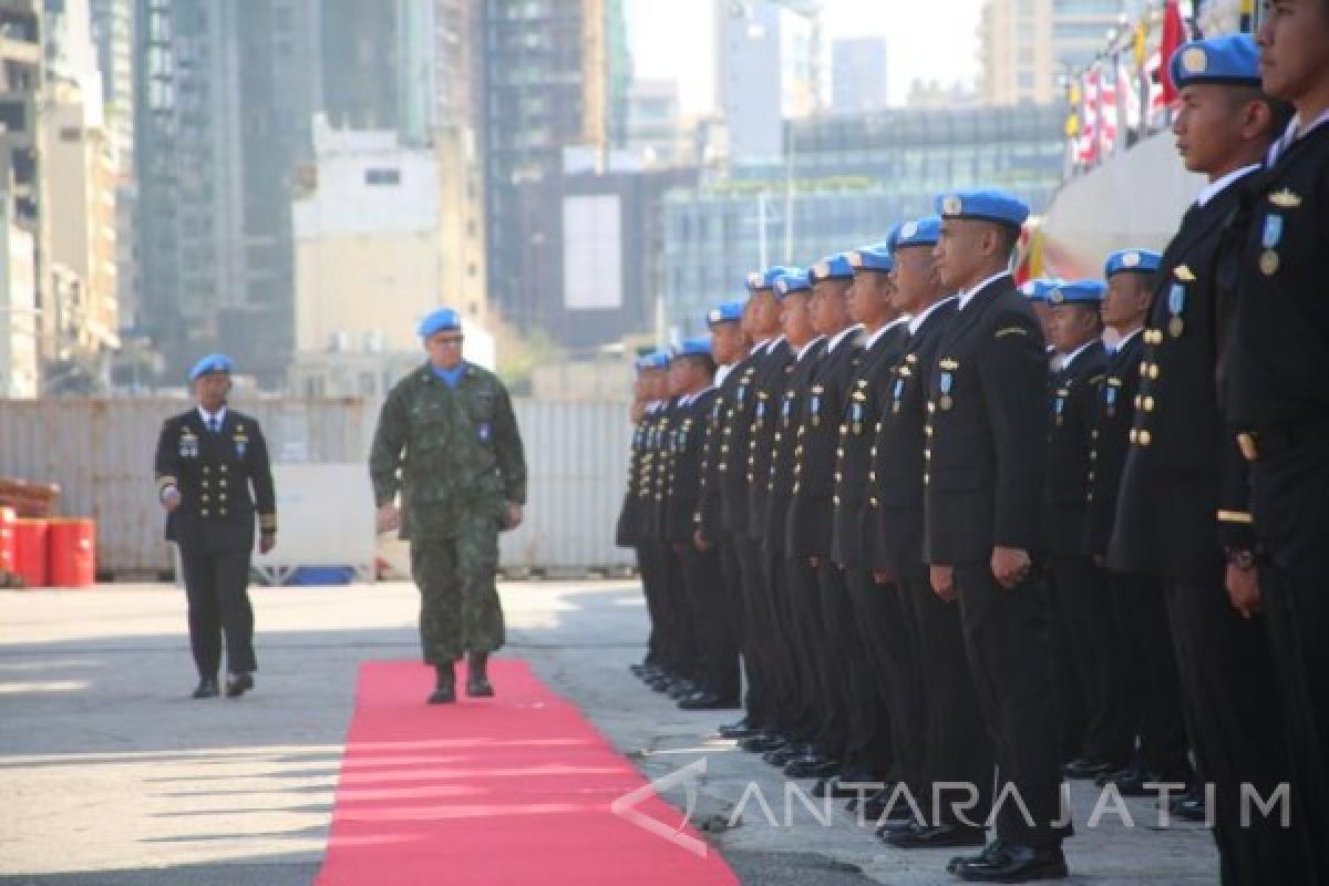 Prajurit KRI Bung Tomo Terima Medali PBB