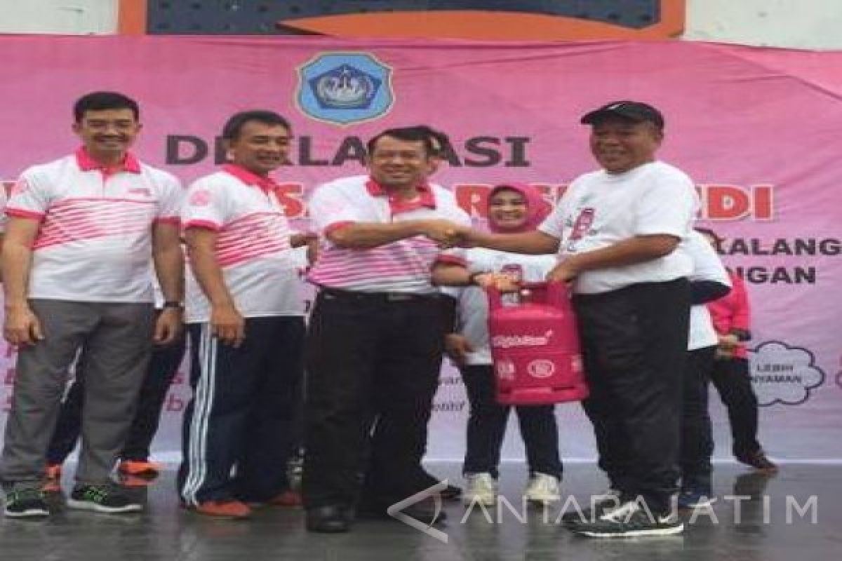 PNS Lamongn Deklarasi Gunakan Elpiji Nonsubsidi