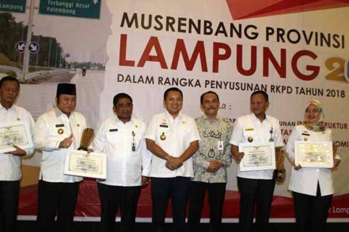 Lampung Timur Perencanaan Daerah Terbaik Ketiga 