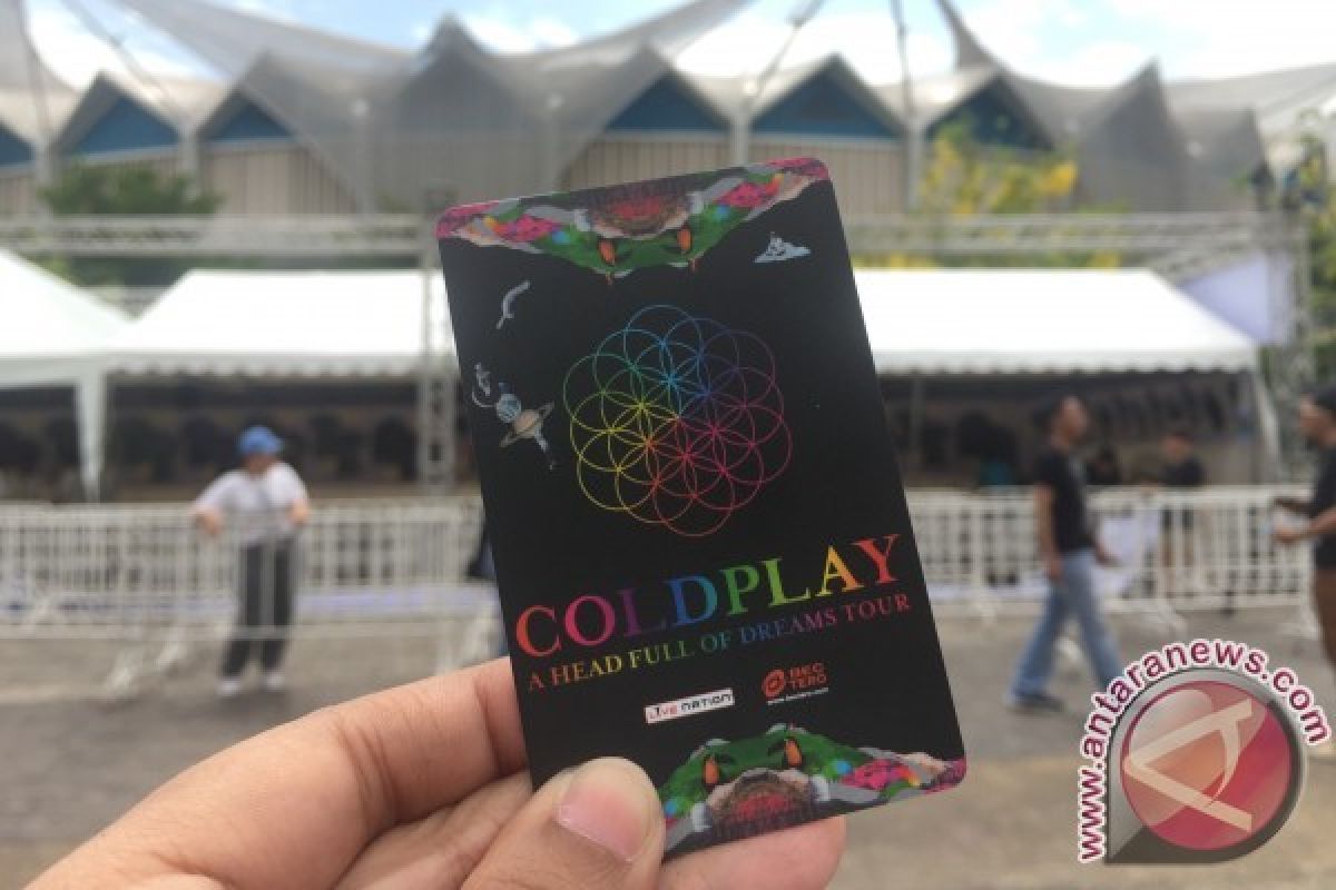 Konser Coldplay Thailand didominasi penonton Indonesia