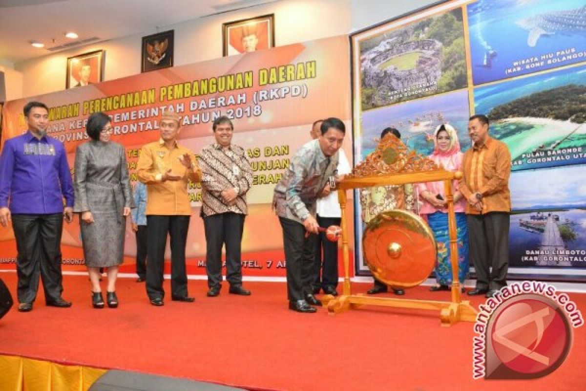 Kemendagri : RKPD Gorontalo 2018 Harus Selaras Target RPJMN