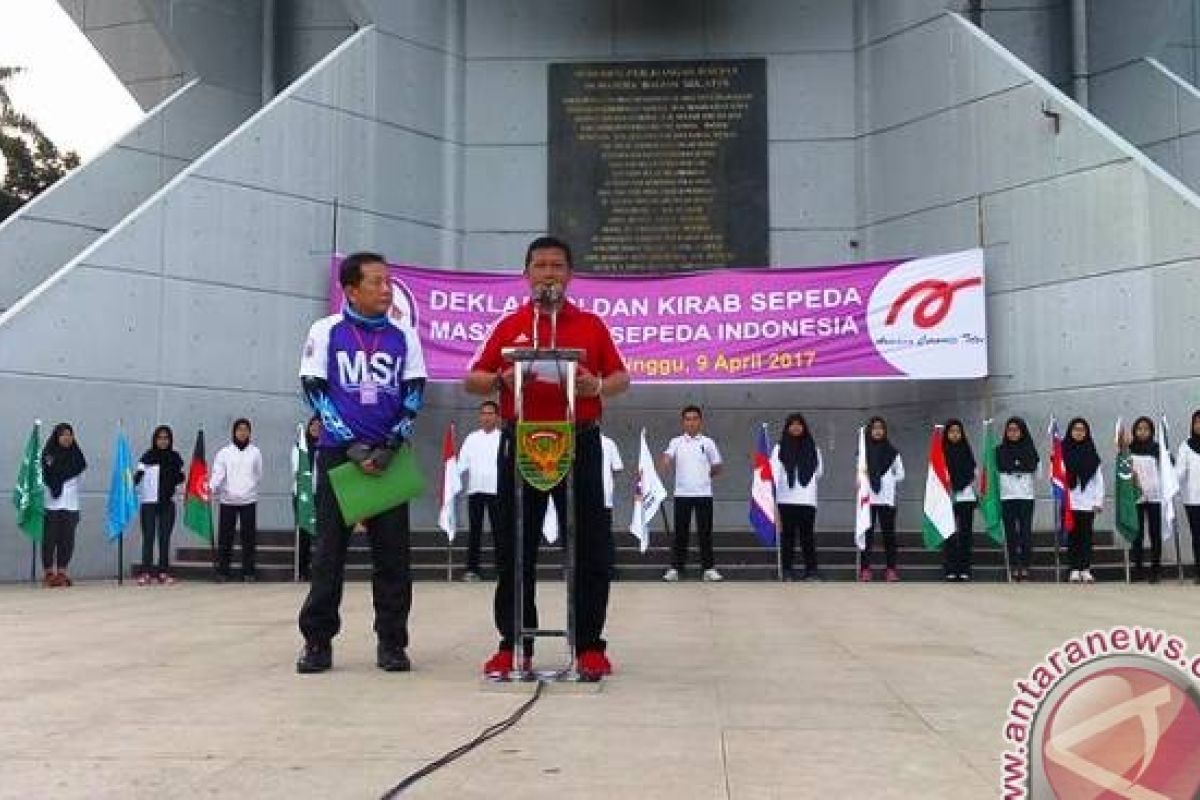 Ribuan penggemar sepeda Palembang deklarasikan MSI