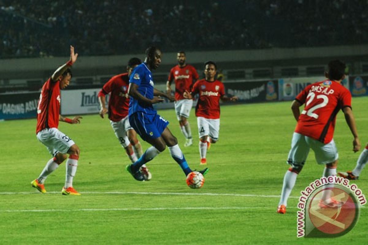 Persib telan kekalahan dari Bali United