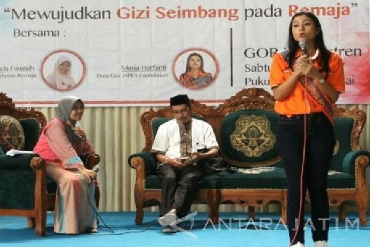 Duta Gizi Ingatkan Remaja Putri Tidak  Remehkan Asupan Gizi