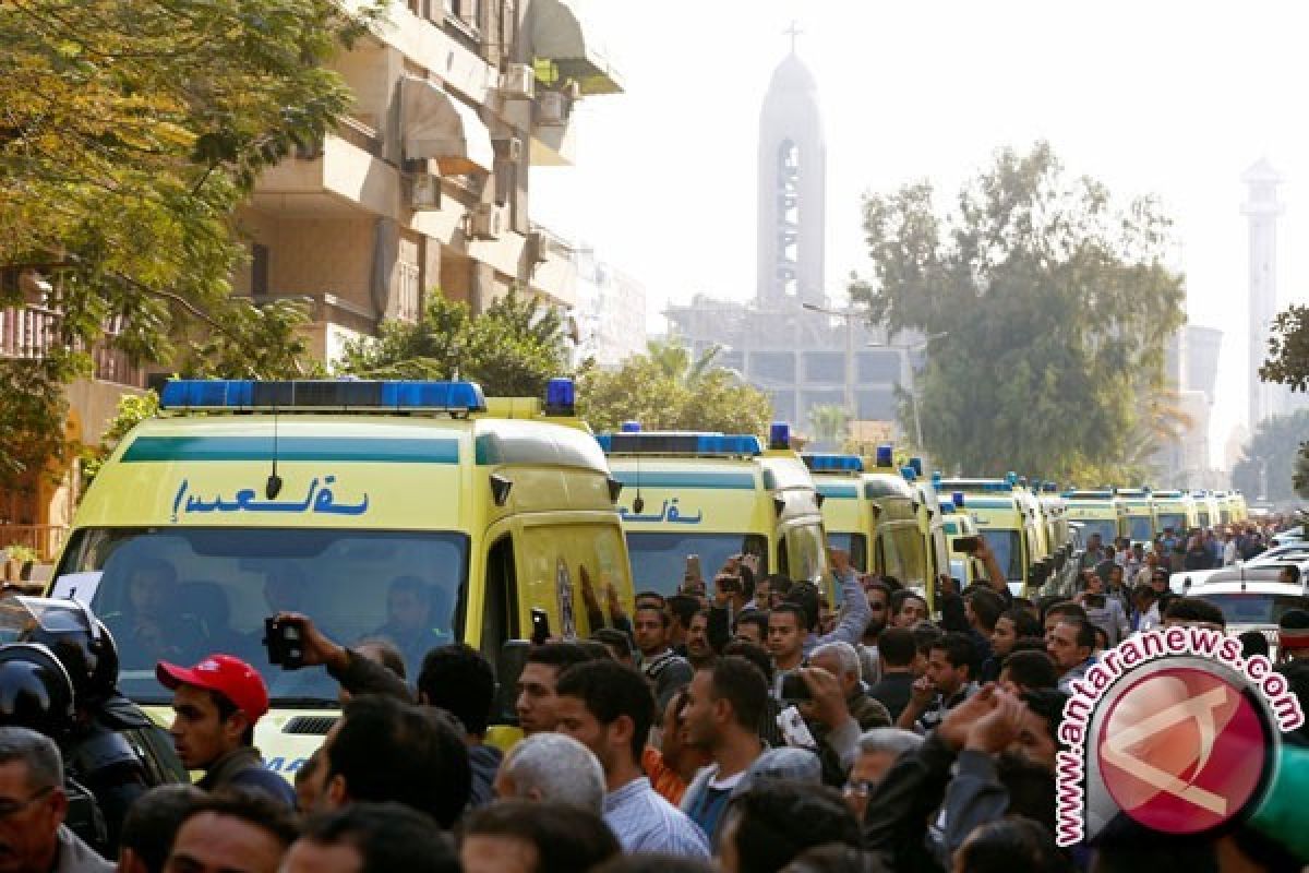 36 tewas dalam pemboman di gereja koptik Mesir
