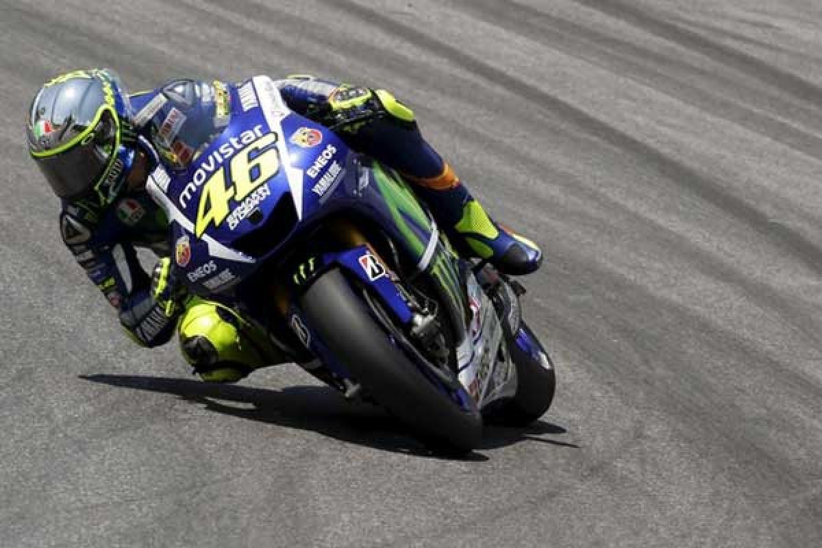 Rossi tempati posisi ketiga kualifikasi motoGP Aragon