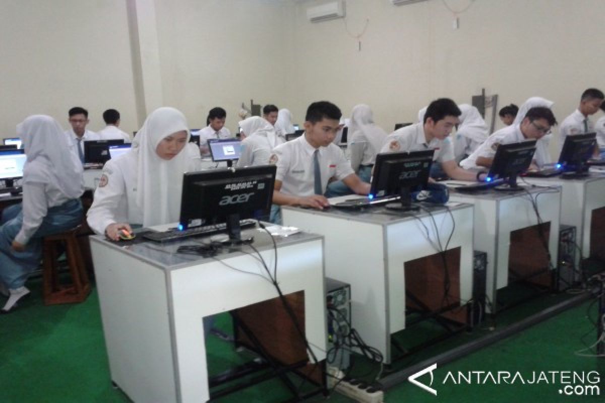 9.097 Siswa SLTA Kudus Ikuti UNBK, Semua Sekolah Siapkan Genset