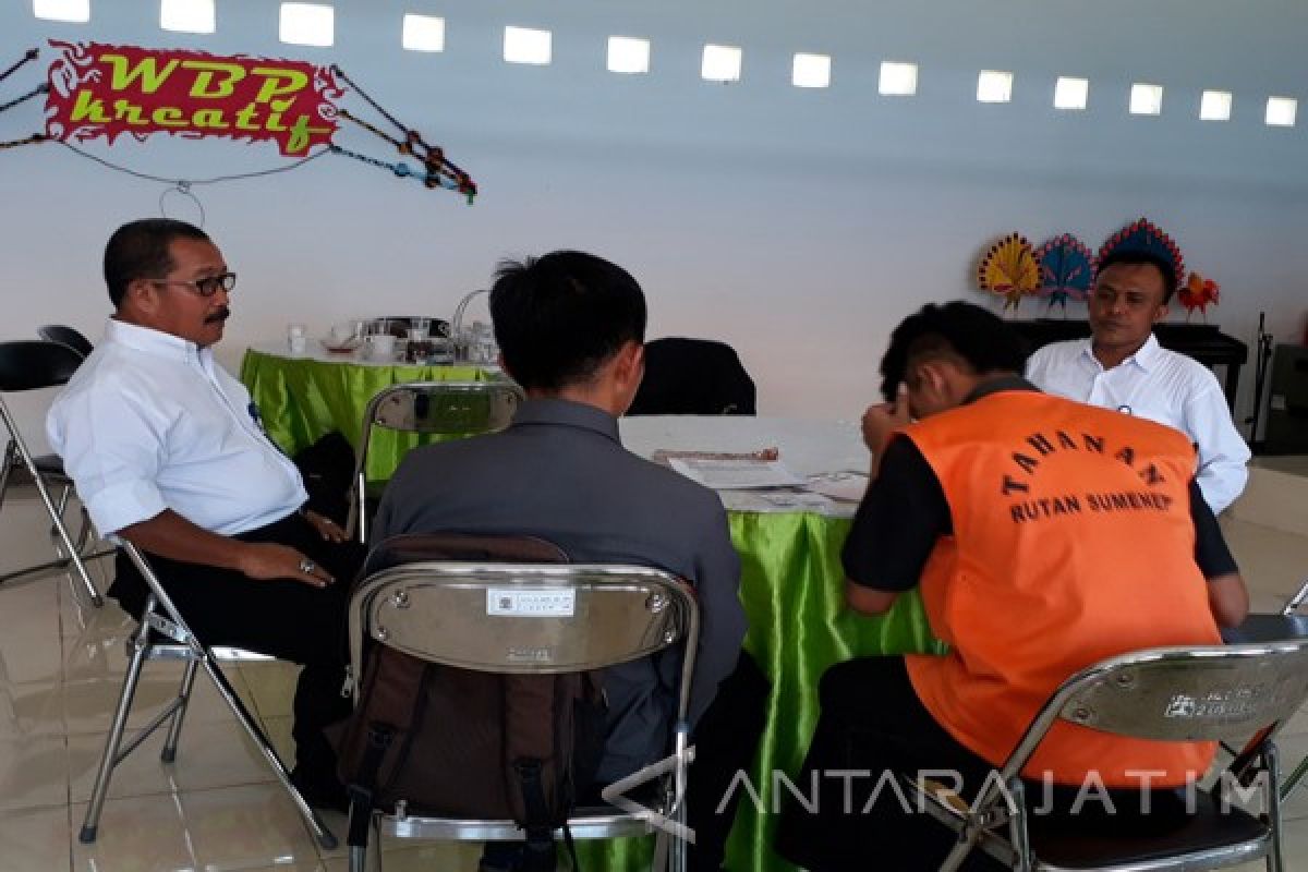 Seorang Siswa MA Sumenep Ikuti UNKP di Rutan (Video)